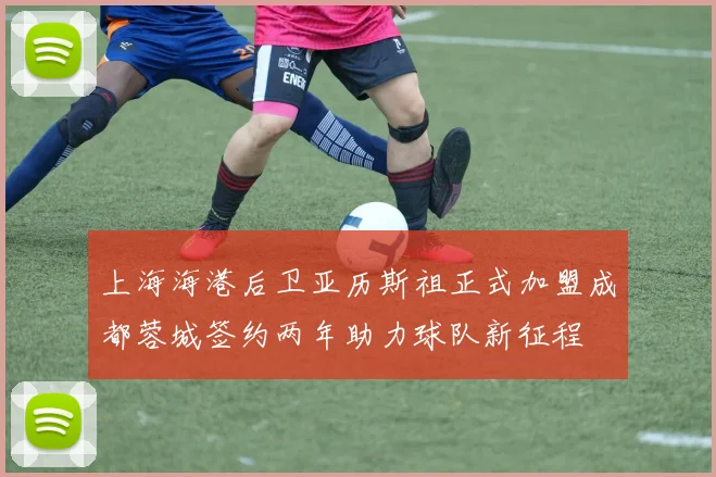 上海海港后卫亚历斯祖正式加盟成都蓉城签约两年助力球队新征程